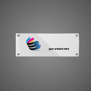 Acrylic Clear Signage