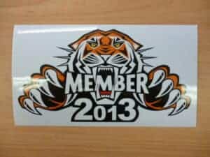 Bumper Stickers Tigers