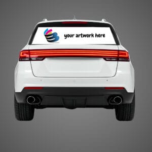 Printed One Way Vision Window Stickers