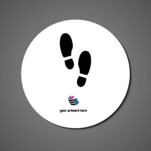 Social Distancing Floor Stickers