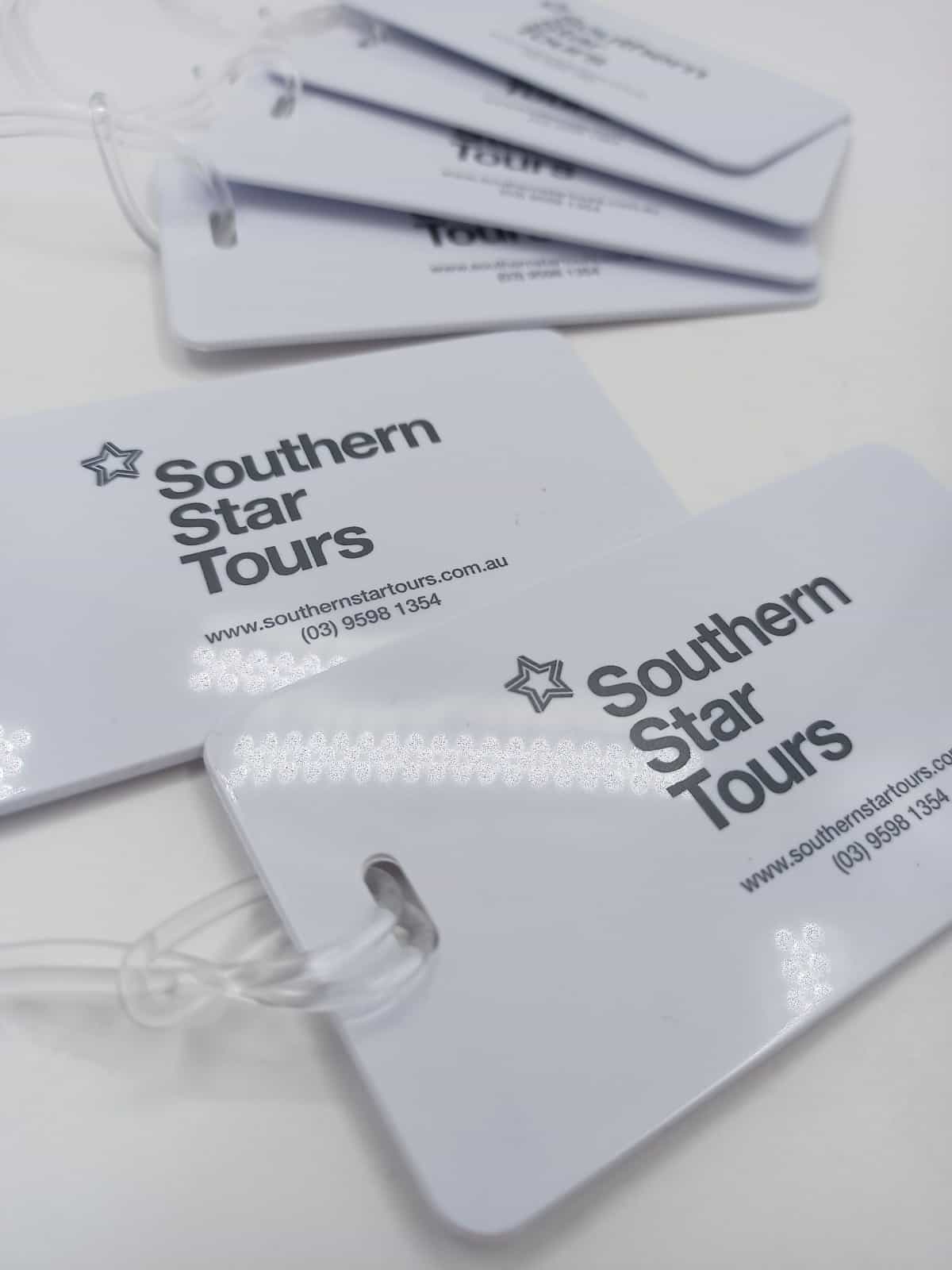 Personalised luggage tags
